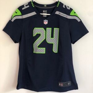 #24 Lynch Seahawks Jersey